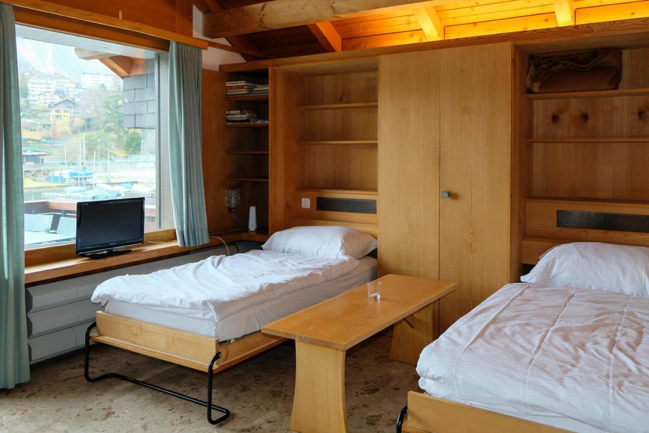 Seewohnung 1 Spiez Eksteriør billede