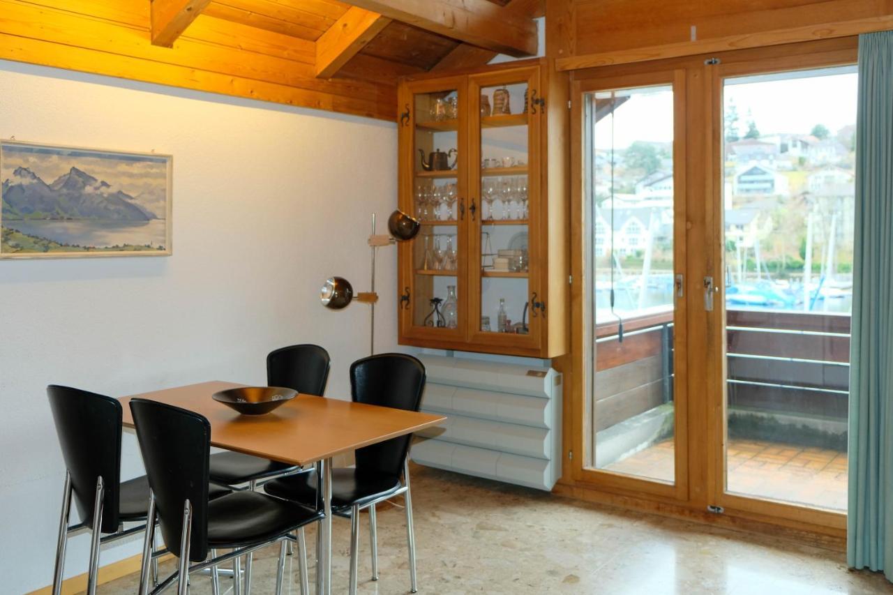 Seewohnung 1 Spiez Eksteriør billede