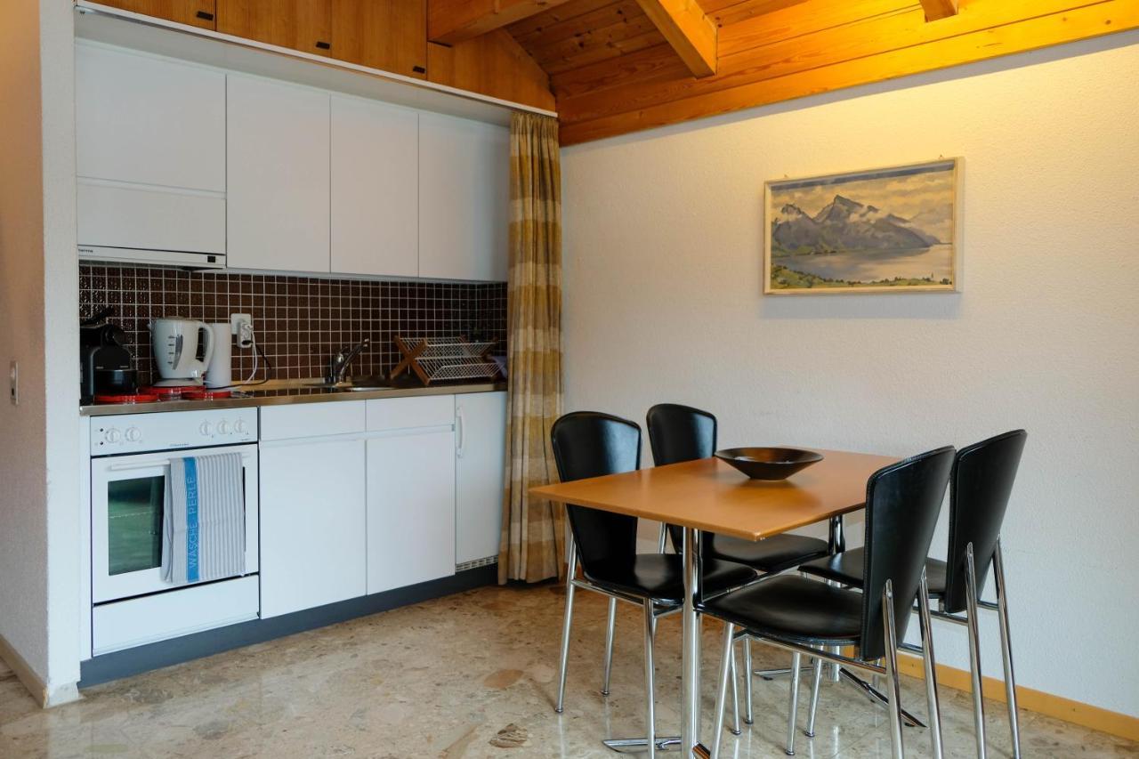 Seewohnung 1 Spiez Eksteriør billede